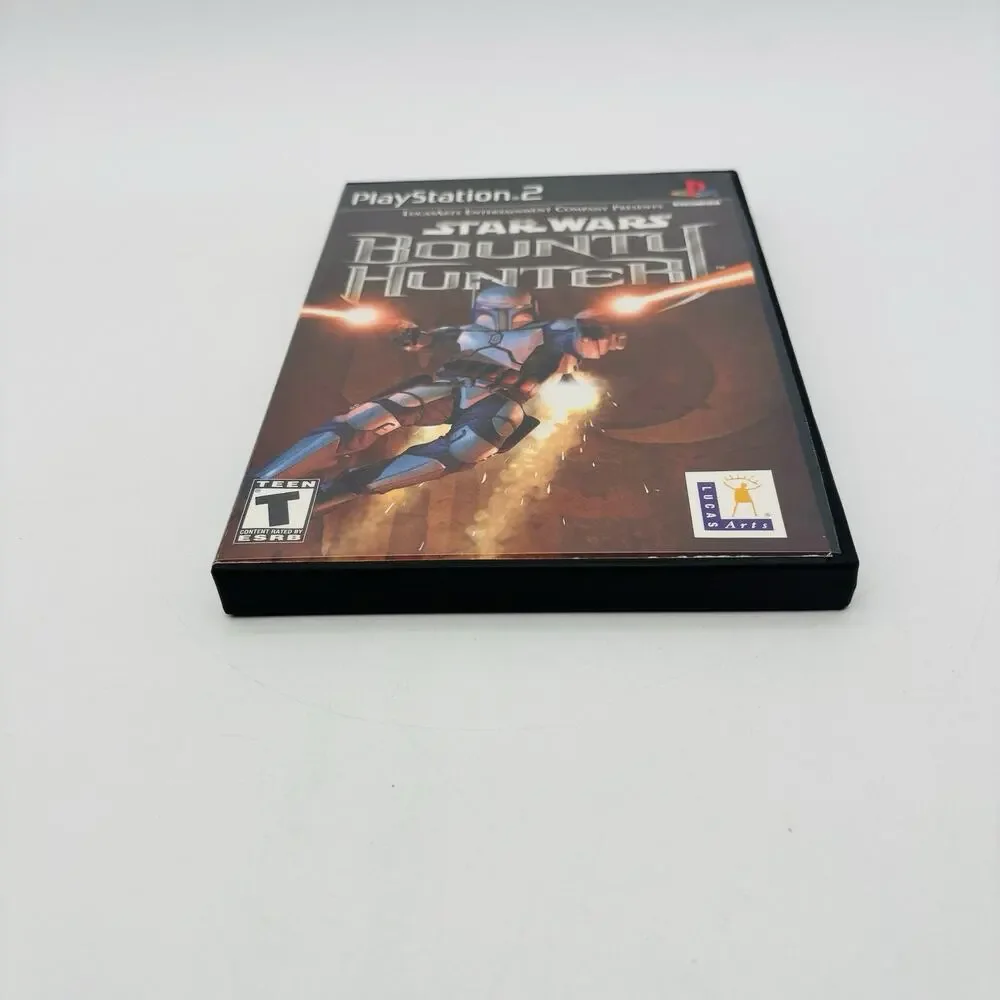 Star Wars Bounty Hunter - PlayStation 2 PS2 Game CIB - Tested Works Complete VG